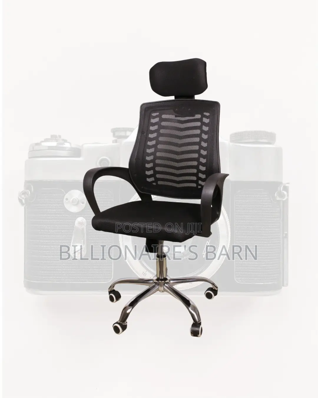 Secretarial Mesh Chair | Orthopedic Scratch-Resistant Finish