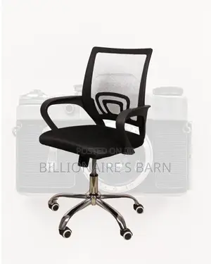 Secretarial Mesh Office Chair (Plush) — Fast Seller