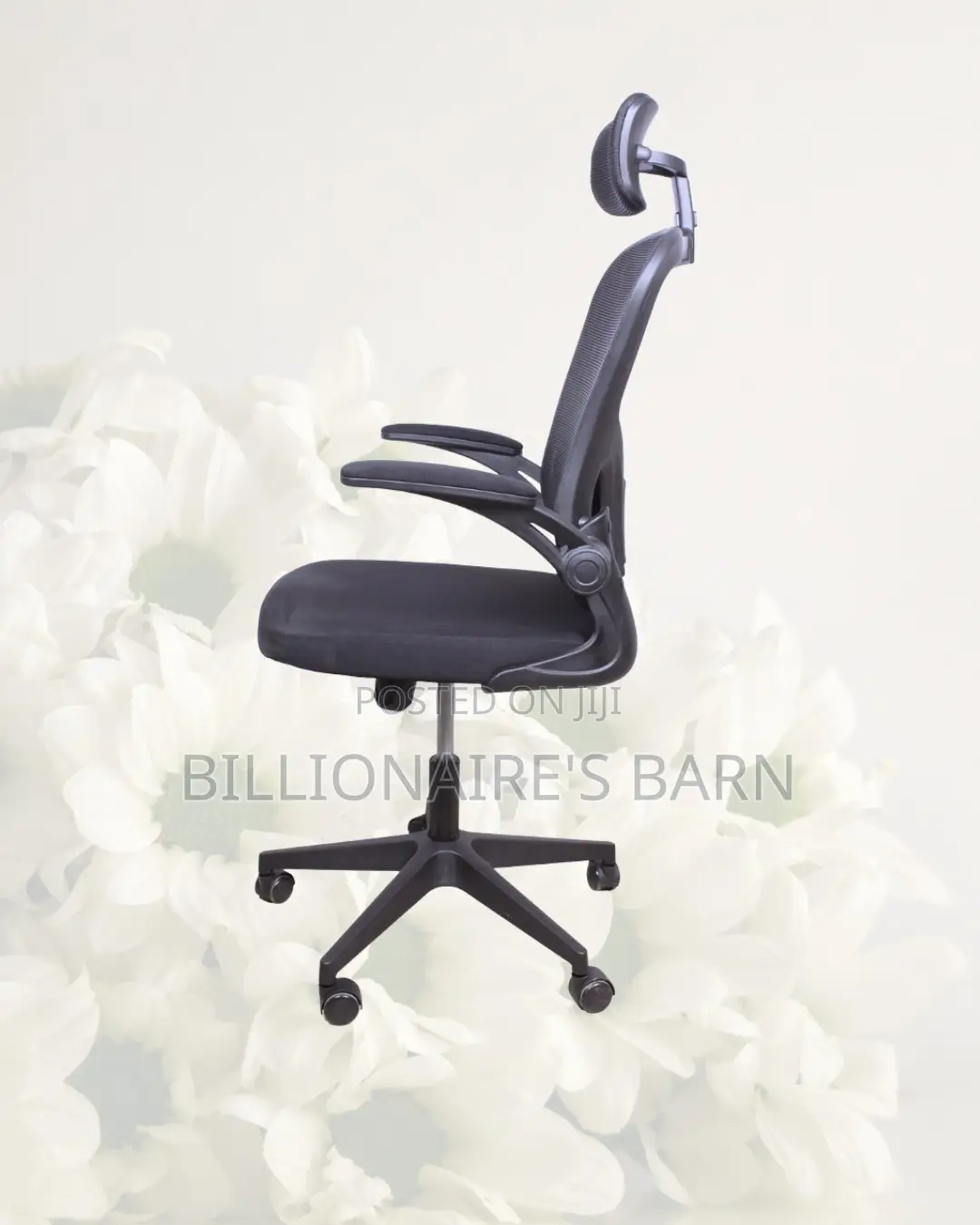 Grey Ergonomic Office Chair (Quiet-Roll) — Only a Few Left