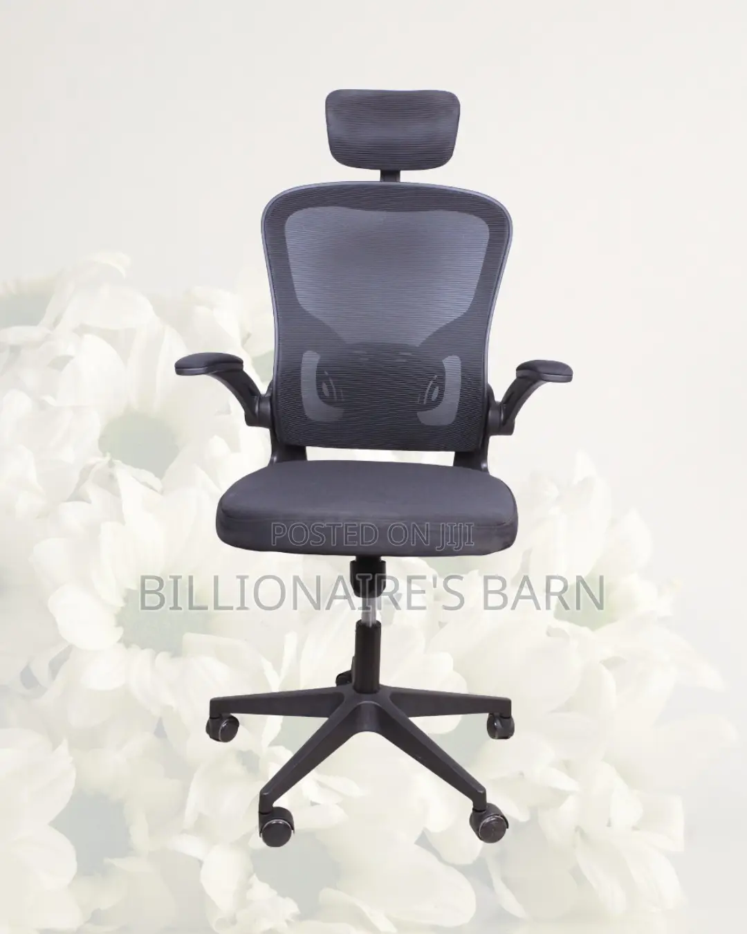 Grey Ergonomic Office Chair (Quiet-Roll) — Only a Few Left