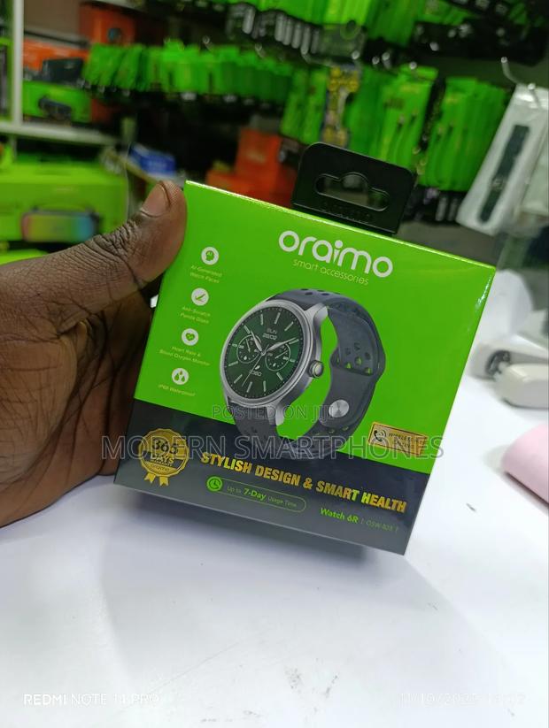 Original Oraimo Smart Watch With 1yr Warranty - main view