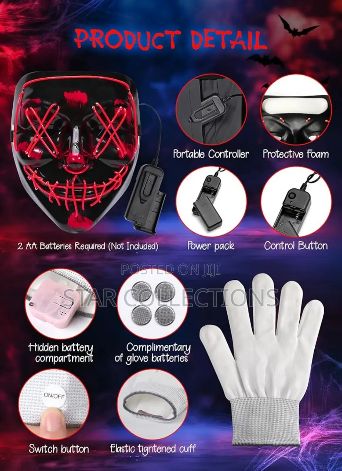 Halloween Costume Set for Men