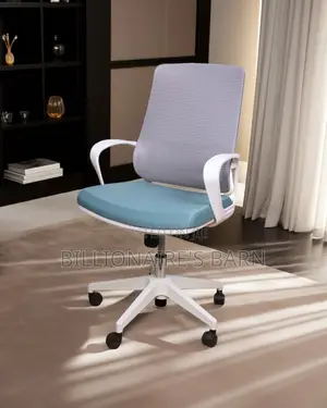 White Ergonomic Mesh Office Chair (Adjustable) — Price Drop Today