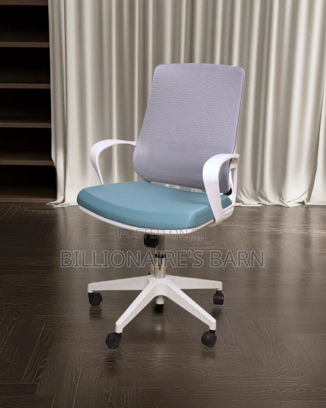 White Ergonomic Mesh Office Chair (Adjustable) — Price Drop Today