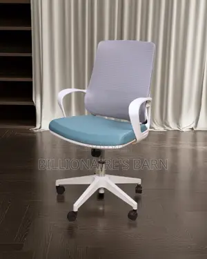 White Ergonomic Mesh Office Chair (Adjustable) — Price Drop Today