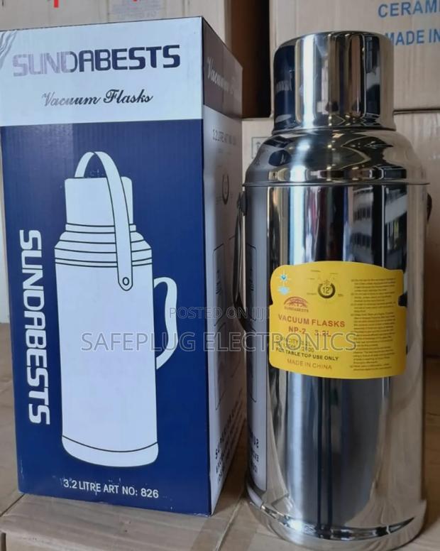 3.2 Litres - Sundabest Vacuum Flask - Stainless Steel