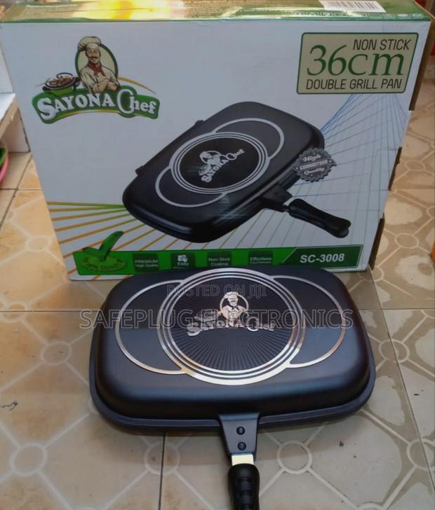 36cm Sayona Double Sided Grill Pan - Non-Stick Coated - main view