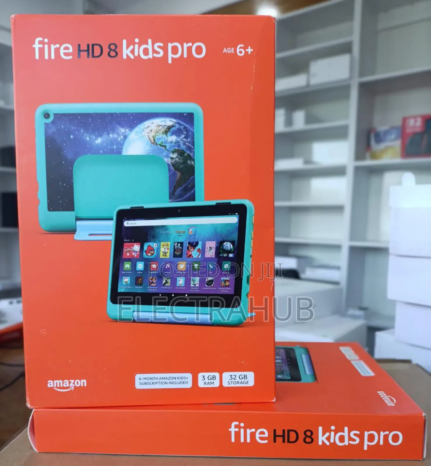 New Amazon Fire HD 8 Kids Pro 32 GB Black