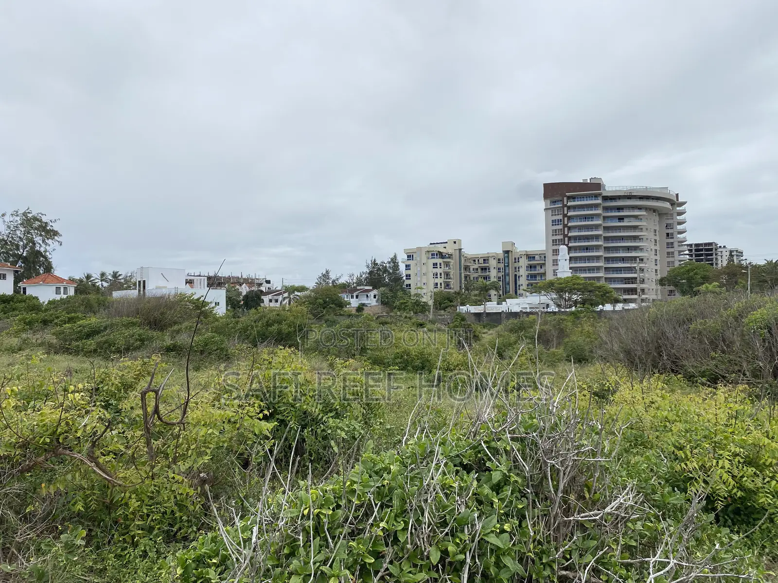 1 Acre Rectangle Seafront Property for Sale in Nyali