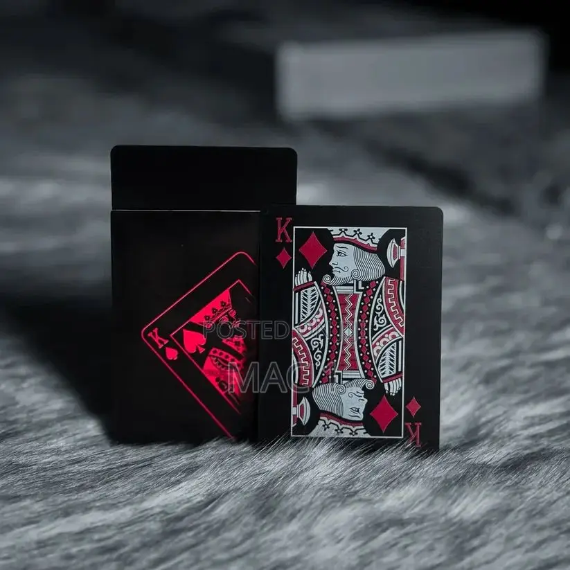 Waterproof Plastic Poker Cards Best Quality Glowing