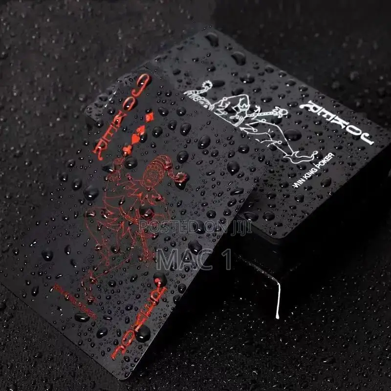 Waterproof Plastic Poker Cards Best Quality Glowing