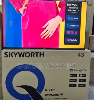 Skyworth 43" Qled Smart Google Tv
Latest Model Frameless Screen Hdr10