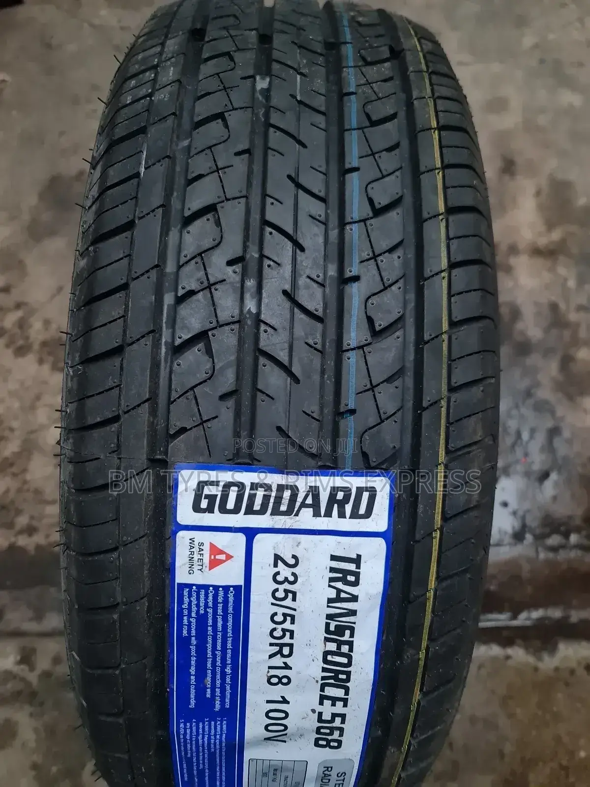 235 /55 R18 Goddard (Transforce 568)