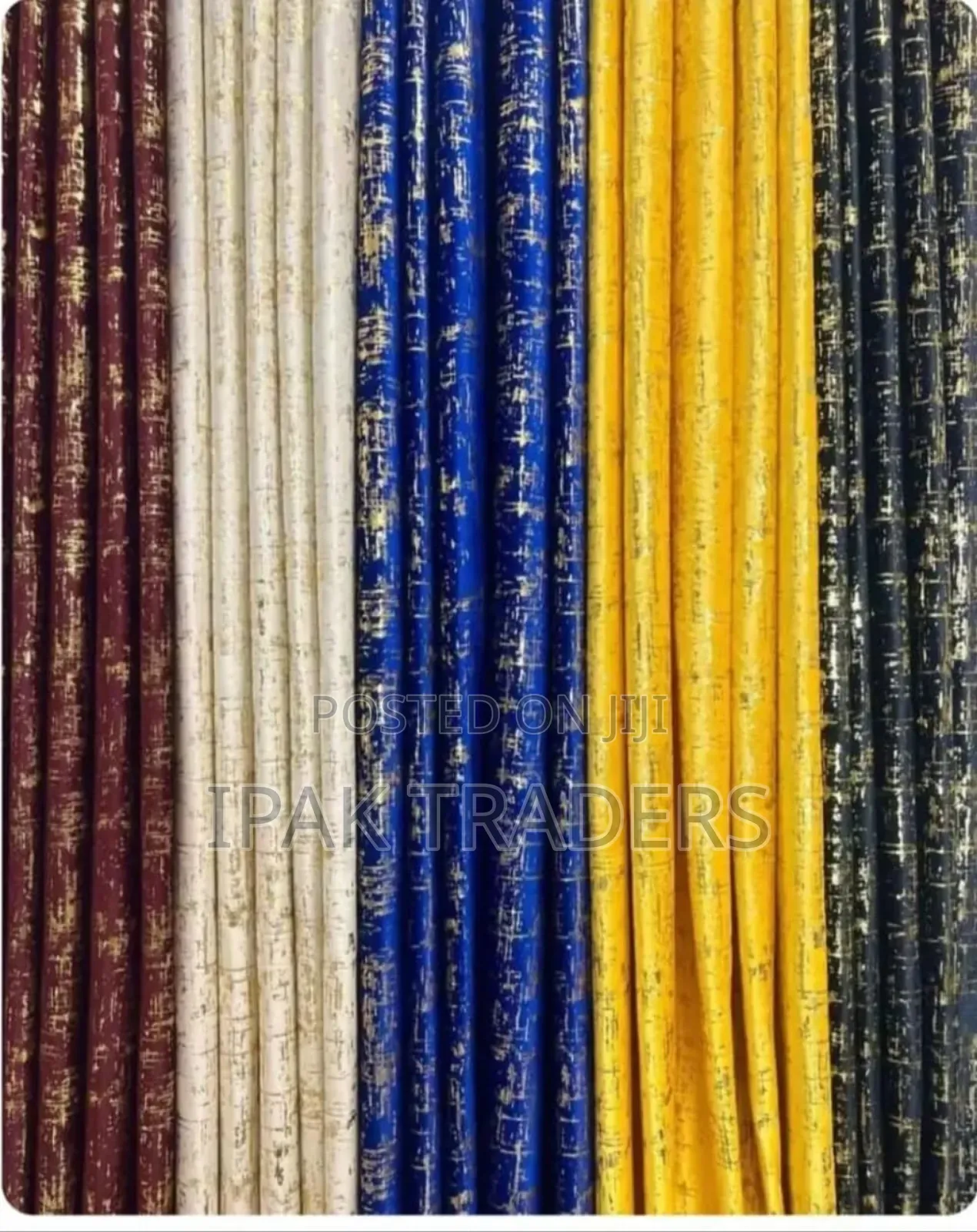*3 Pc Curtains* 2 Curtains 1.5 M Each
1 Sheer-3 M
Height-2.5m