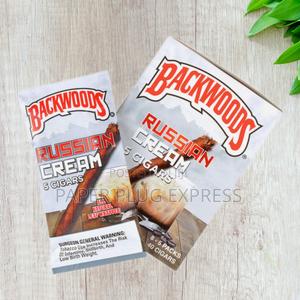 Backwoods Russian Cream - Leaf Wrap Cigars / Cigarillos - 5 Pack - thumbnail 2