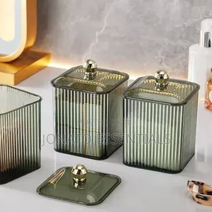Cotton Swabs and Jewelry Acrylic Storage Box