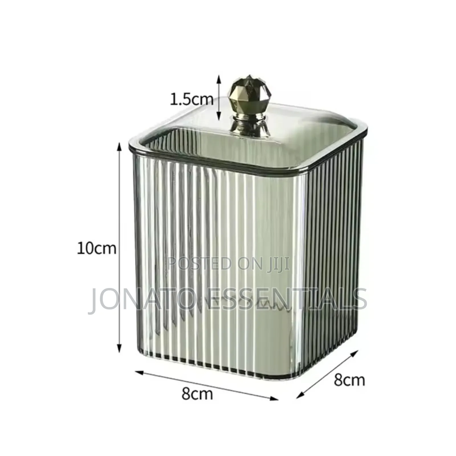 Cotton Swabs and Jewelry Acrylic Storage Box