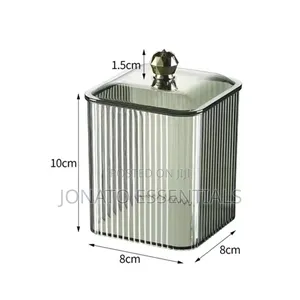 Cotton Swabs and Jewelry Acrylic Storage Box