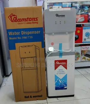 Ramtons Dispenser Hot and Normal Taps - Rm739, Top Loading