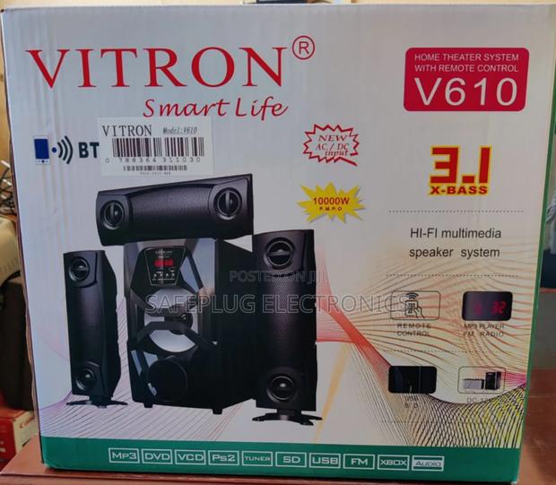 Vitron Woofer 3.1ch – V610, Hi-Fi Multimedia Speaker Sound System