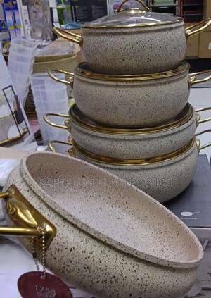 9pcs, Granite Coating Kitchen Cookware Sets - Nsfe Brand - thumbnail 2