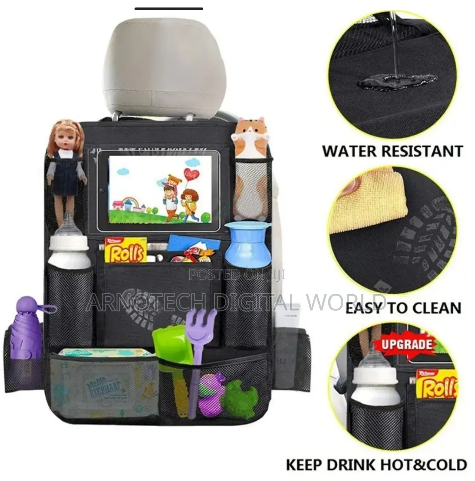 Multifunction Car Seats Organiser