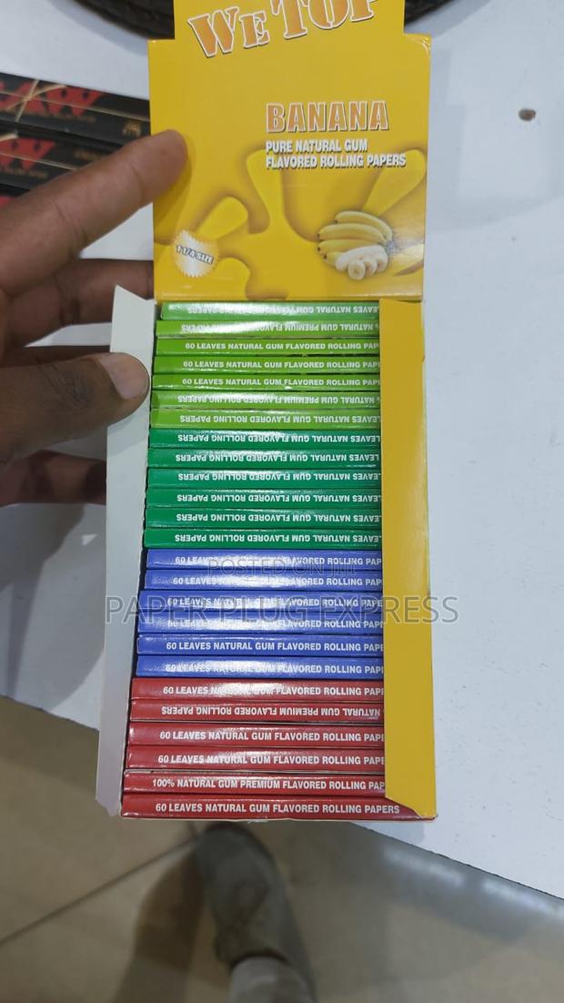 Wetop Mixed Flavours Rolling Papers - Full Box - main view