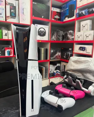 Ps5 Slim With Coloured Controllers on Offer.