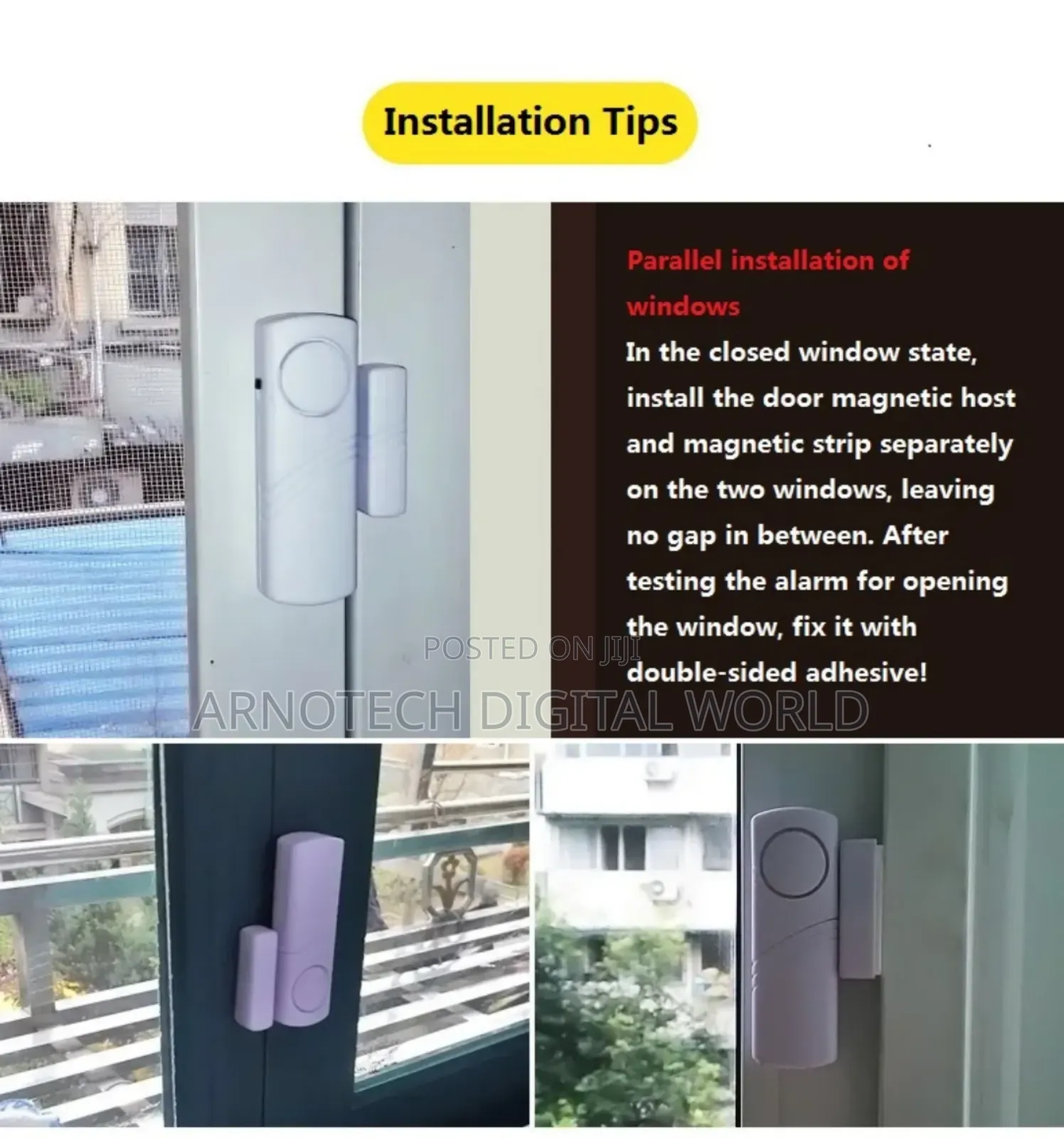 Jd-188 Wireless Door/ Window Alarm