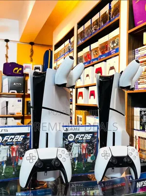 Clean Units Ex Uk Ps5 Slims Two Controllers Plus Fc26.
