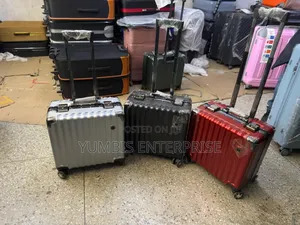 Aluminum Pilot Suitcases Each