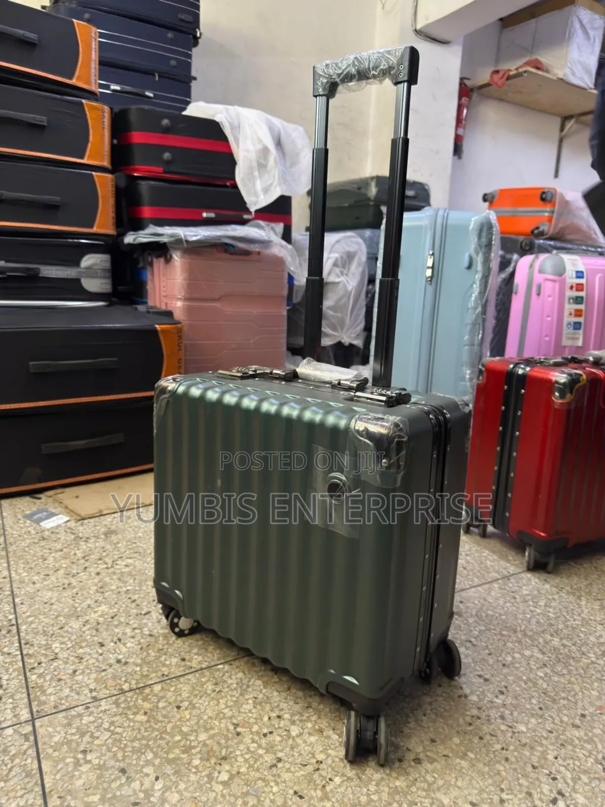 Pilot Aluminum Suitcases Quality Material Business Travel Suitcase