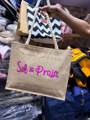 Jute Bags With Zip