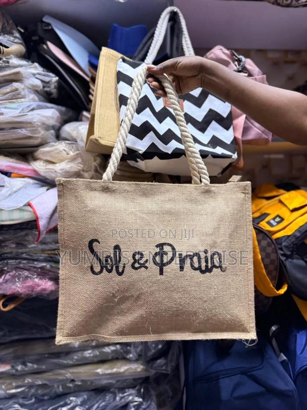 Jute Bags With Zip - thumbnail 2