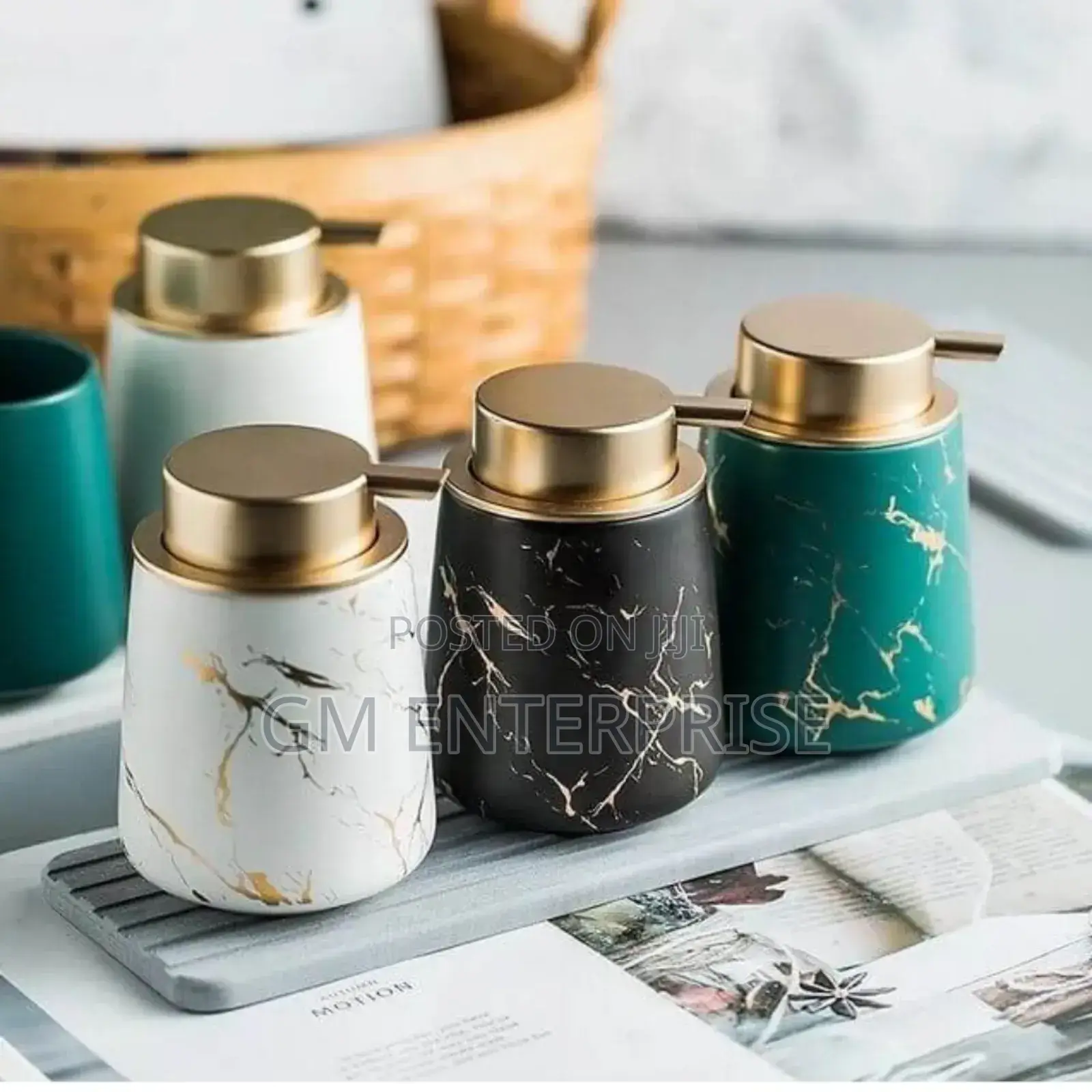 Marble Soap Dispenser/ Pump