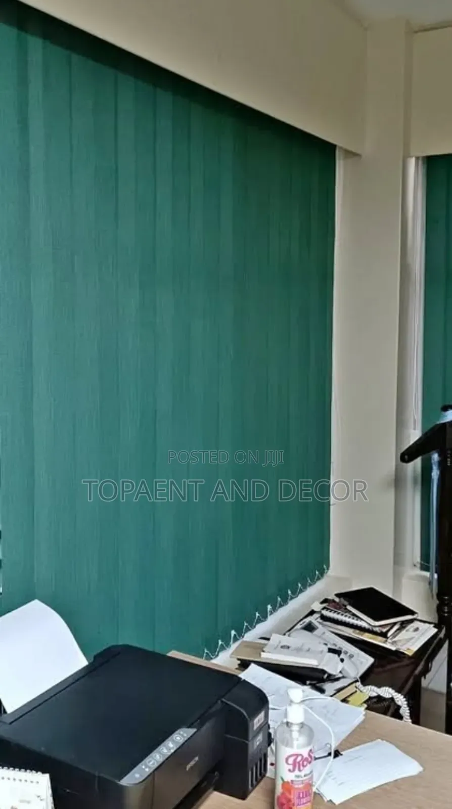 Privacy and Style Vertical Office Window Blinds