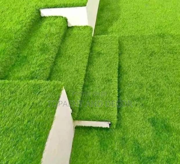 25mm Real Look Synthetic Grass Carpet for Entrance Stairs