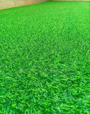 40mm Thick Artificial Grass Carpet for Estate Compound - thumbnail 2