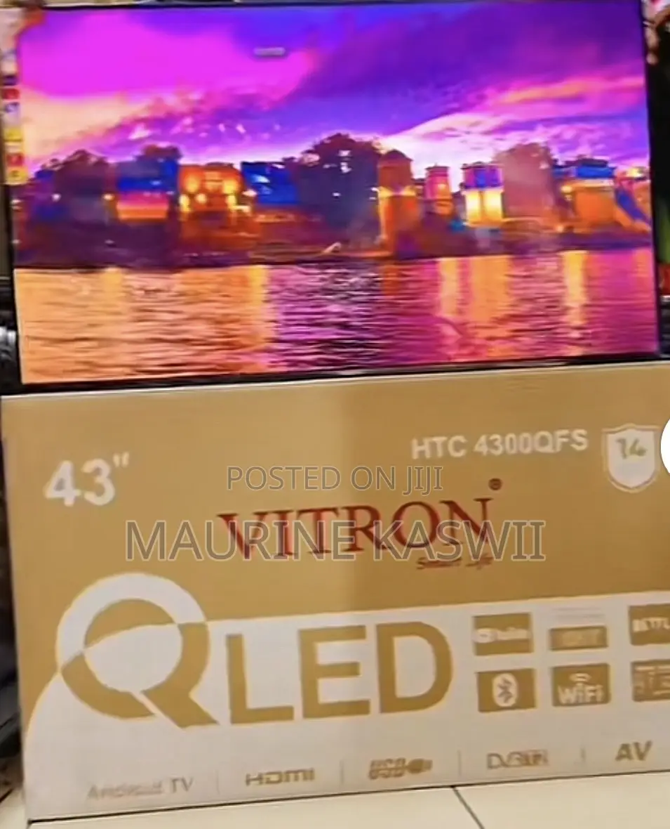 Vitron 43” Inch Qled Latest Model