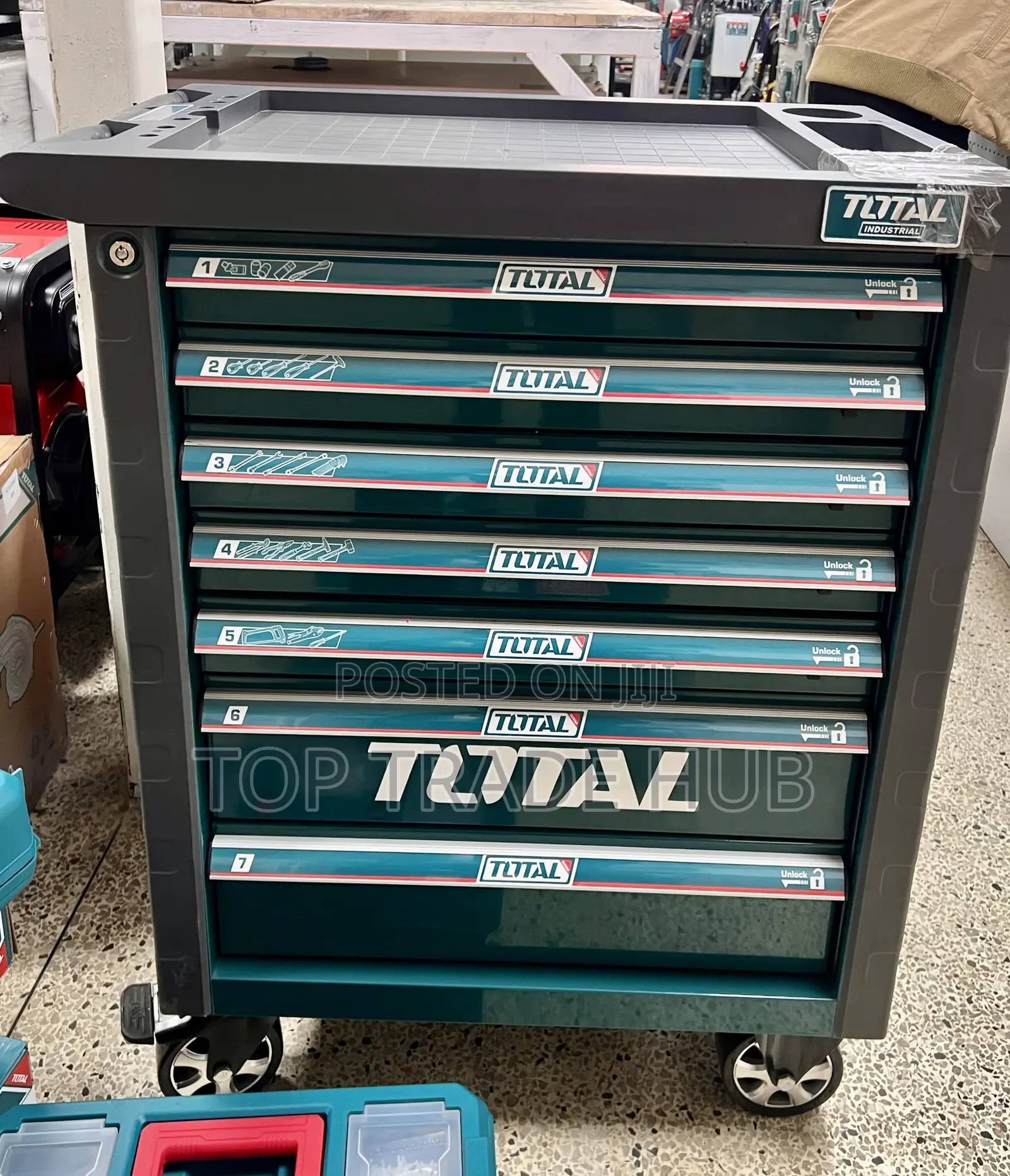 Heavy Duty Total 328pcs Tool Chest Set With 7 Drawers