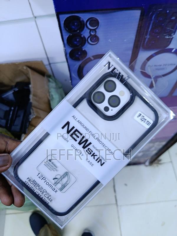 iPhone 12 Pro Max Elegant Clear Case.Full Protection - thumbnail 3