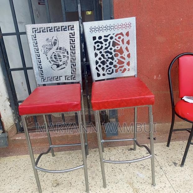 Powder Coated High Stool Chair for Club and Hotel