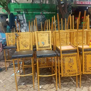 Gold Highstool for Club and Hotel