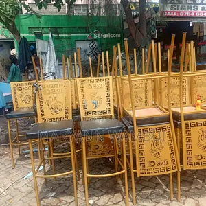 Gold Highstool for Club and Hotel