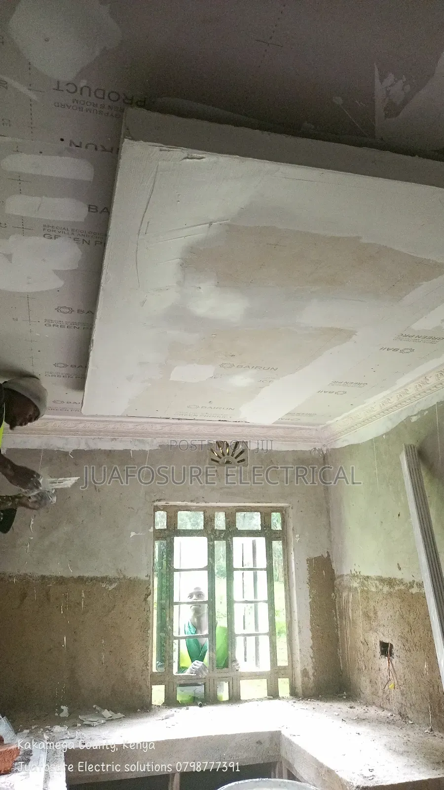 Gypsum Ceiling and Lights Decoction Space Elevation