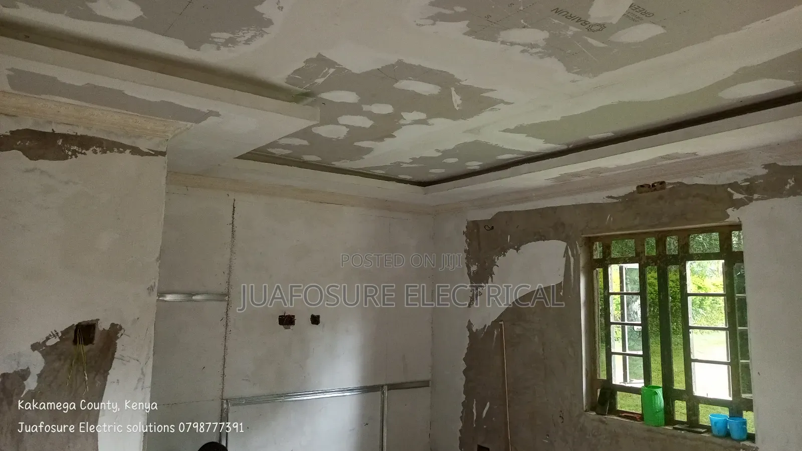 Gypsum Ceiling and Lights Decoction Space Elevation