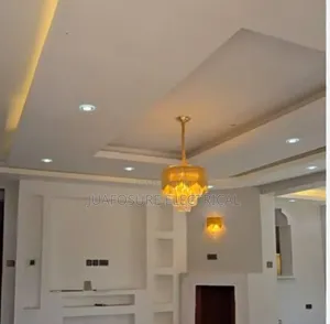 Gypsum Ceiling and Lights Decoction Space Elevation