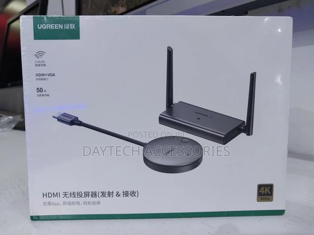 Ugreen Wireless Hdmi Extender Kit 5g 50m Video Transmitter Receiver. - thumbnail 2