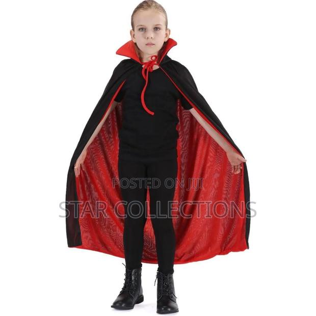 Dracula Double Sided Cape Costume for Kids - thumbnail 2