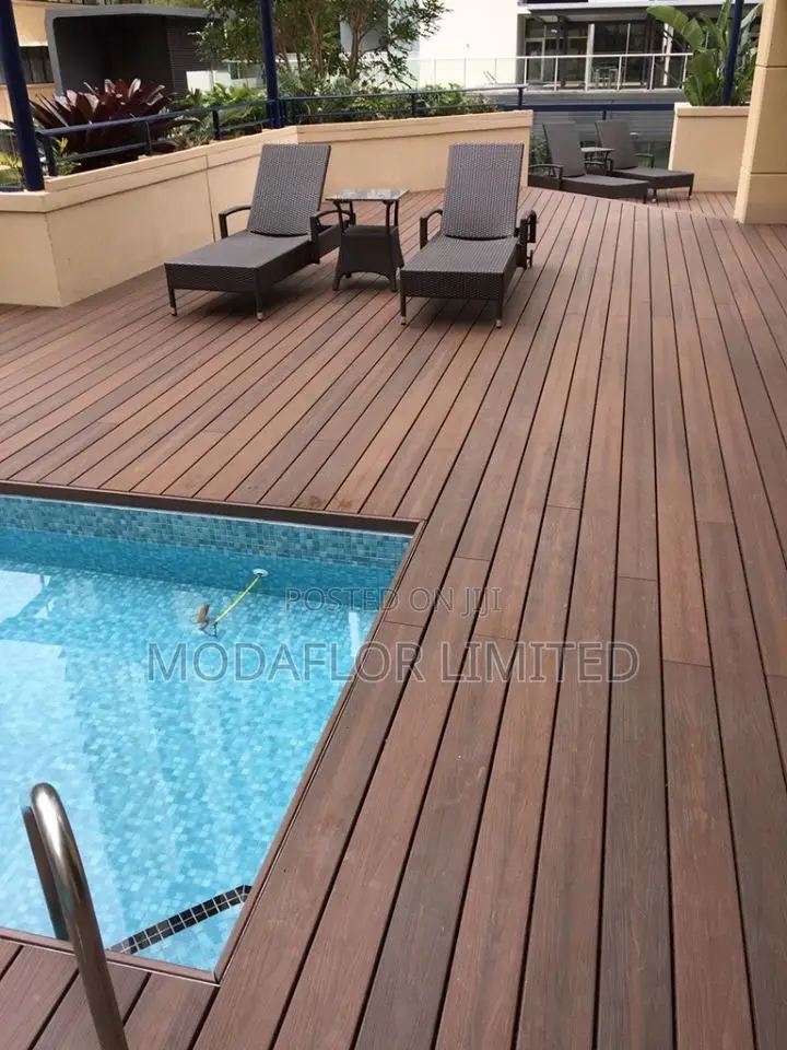 Elegant Wood-Look WPC Decking – Built to Last!